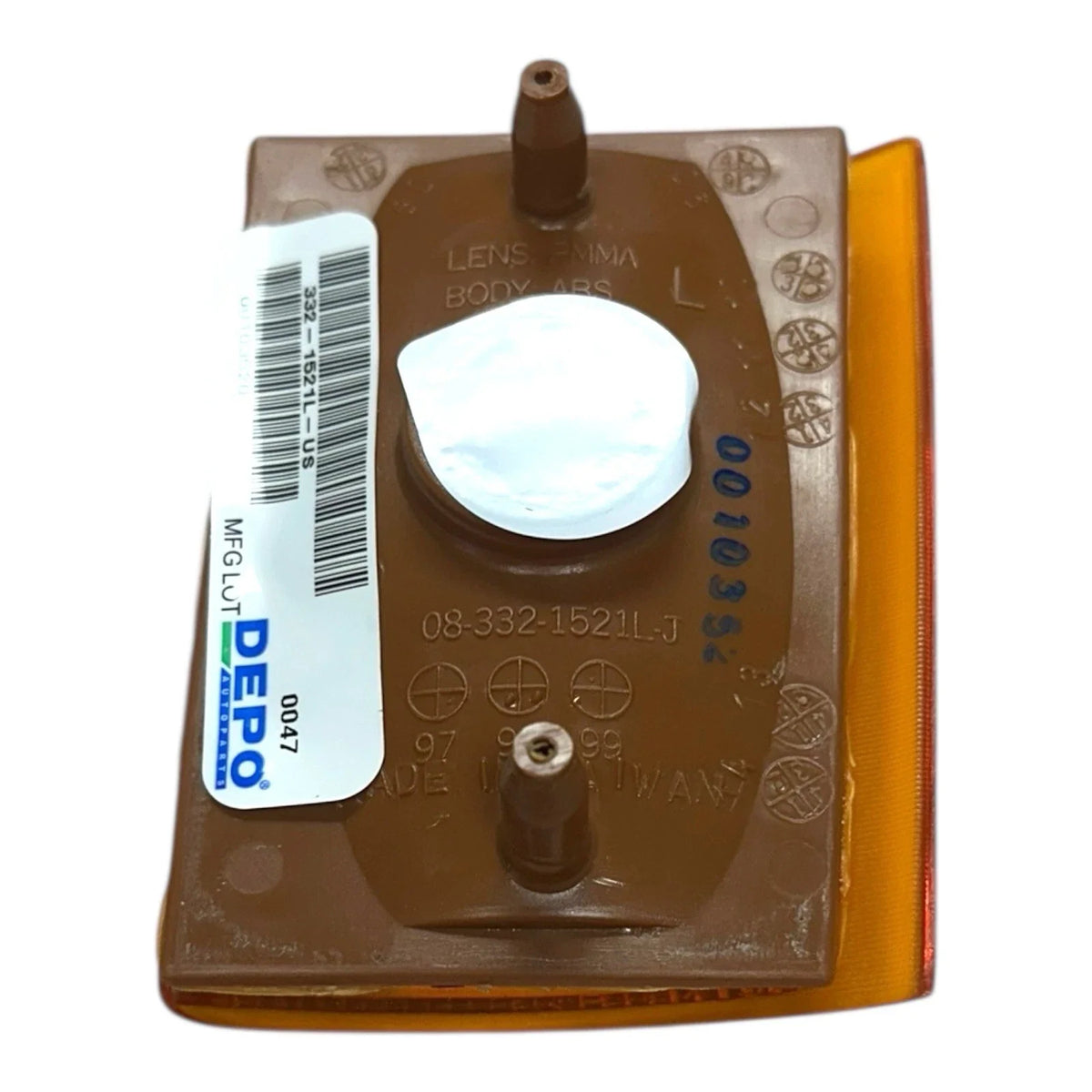 Side Marker Reflector Front Left Replacement for Chevy C1500 (1988–1993)