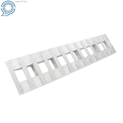 Set of 2 Aluminum Hook Ramps for Car Truck Trailer (6500 lbs Capacity)
