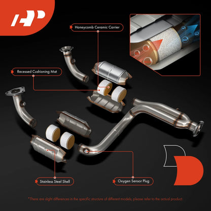 Catalytic Converter for Dodge Dakota (2000–2003) 4.7L 4WD