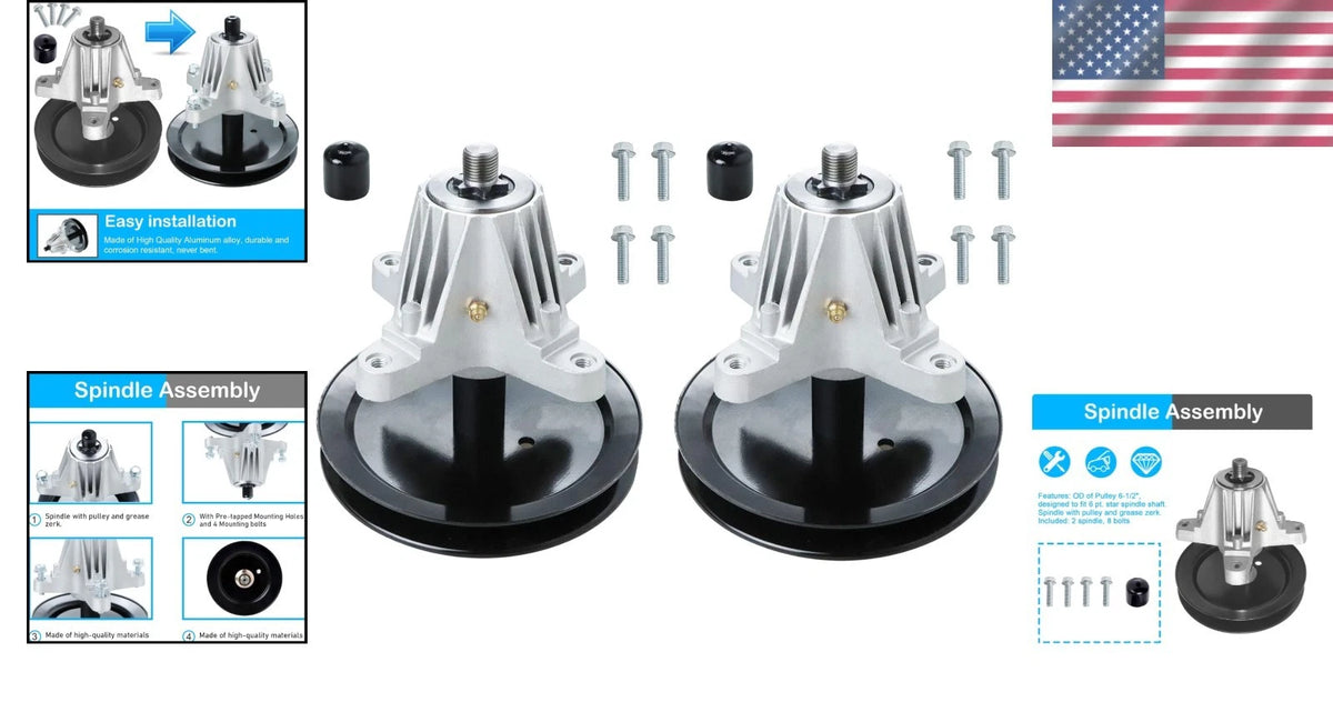 2X Spindle Assembly for Cub Cadet & MTD Lawn Mowers