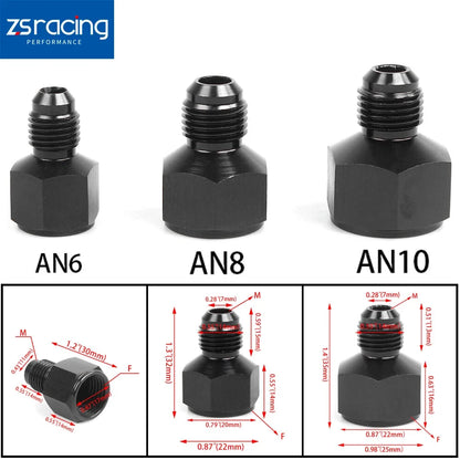 Aluminum Fitting Adapter for AN3 AN4 AN6 AN8 AN10 AN12 (Universal)