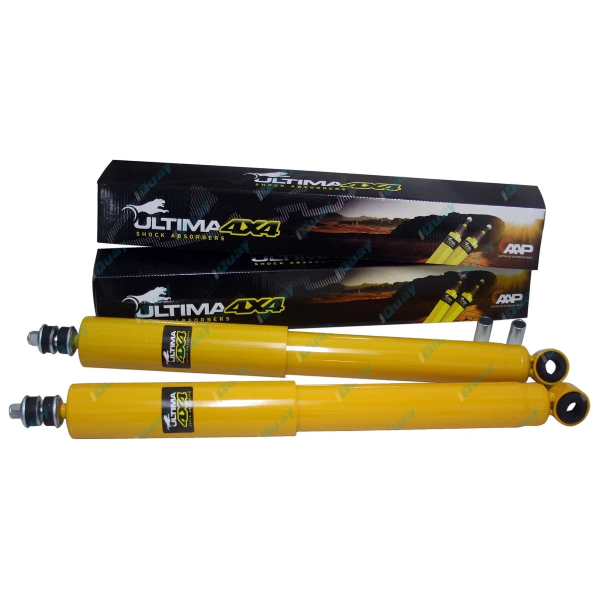 2 Front Gas Shock Absorbers for Nissan Civilian W40 Bus TD42 1992-1999