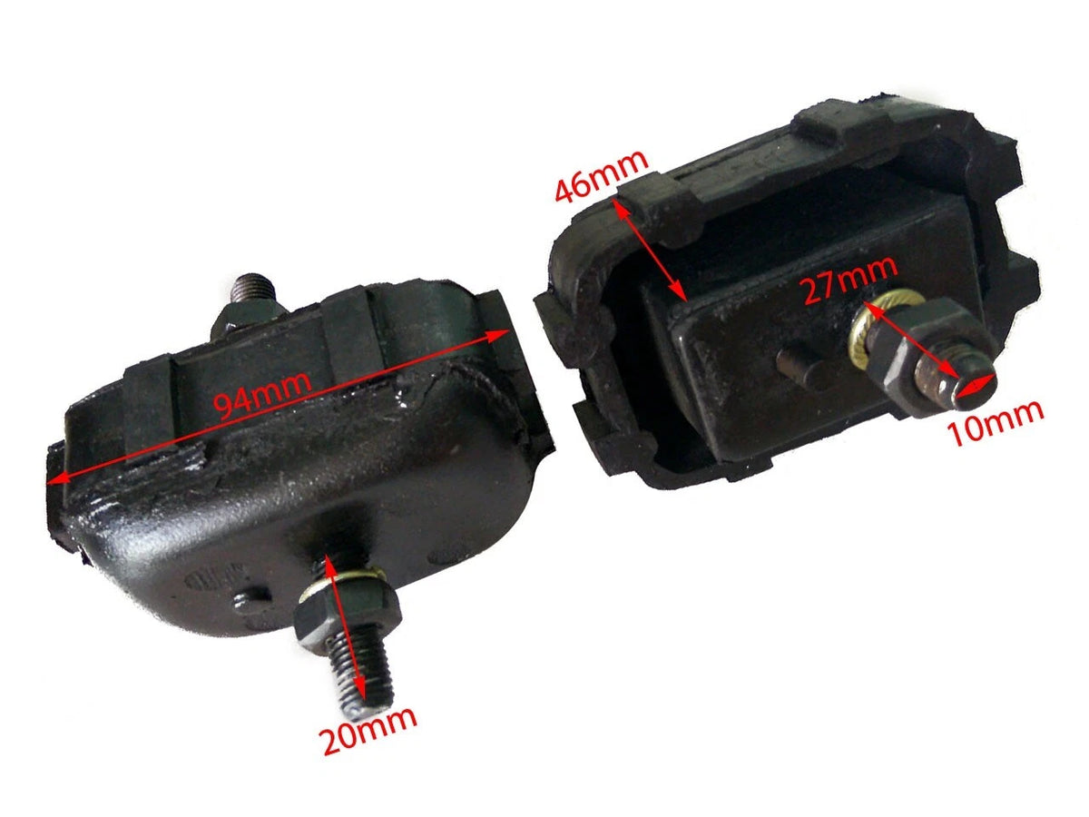 Front Engine Mounting Set for Suzuki SJ410 SJ413 Samurai Sierra Gypsy