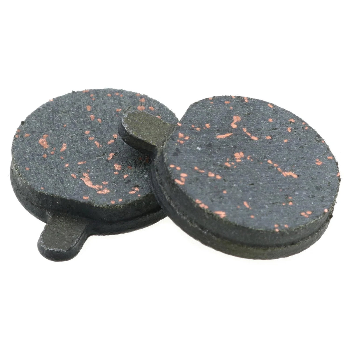 2X Brake Pads for Bike Disc (Semi-Metal, Black Gray)