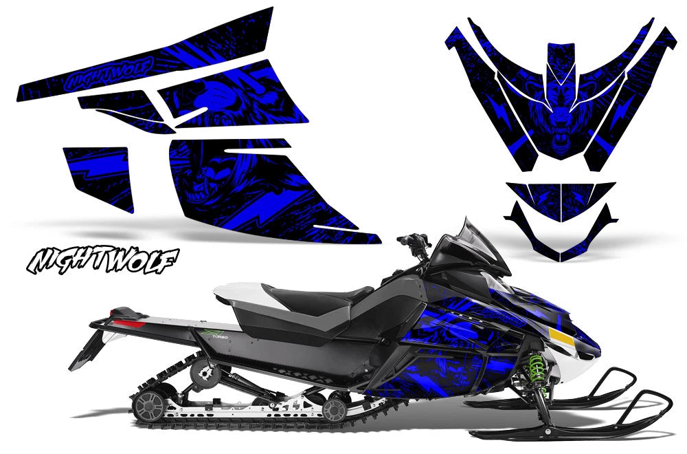 SLED Graphic Stickers Decals for Arctic Cat Z1 Turbo (2006–2012)