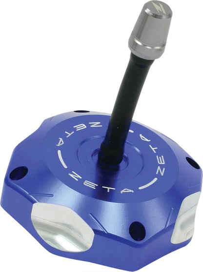 Billet Gas Cap for ZETA ZE87-1501 (CNC Blue)