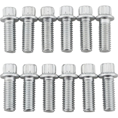 12 Pack Header Bolt 3/8 x 1 Inch for Dynatech 60-20112