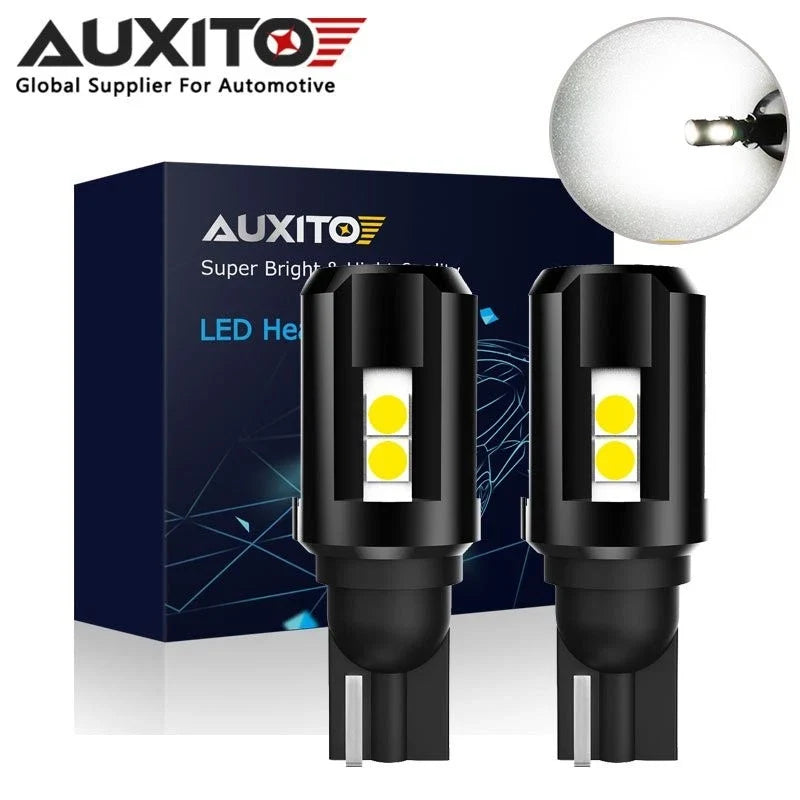 2X T15 912 921 W16W LED Bulb Reverse Light for AUXITO (6000K)