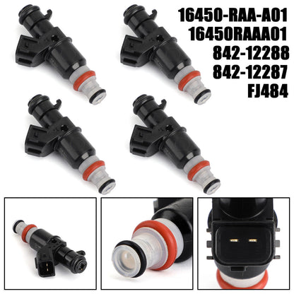 4X Fuel Injectors for Honda Accord 2003–2007 16450RAAA01 C199-A051-4PCS