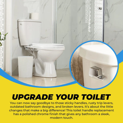 Toilet Handle Replacement for TOTO (Side Mount, Chrome)