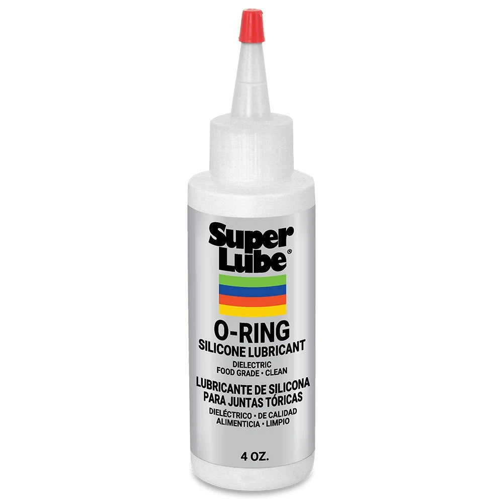 Super Lube O-Ring Silicone Lubricant 4oz Bottle for Automotive (56204)