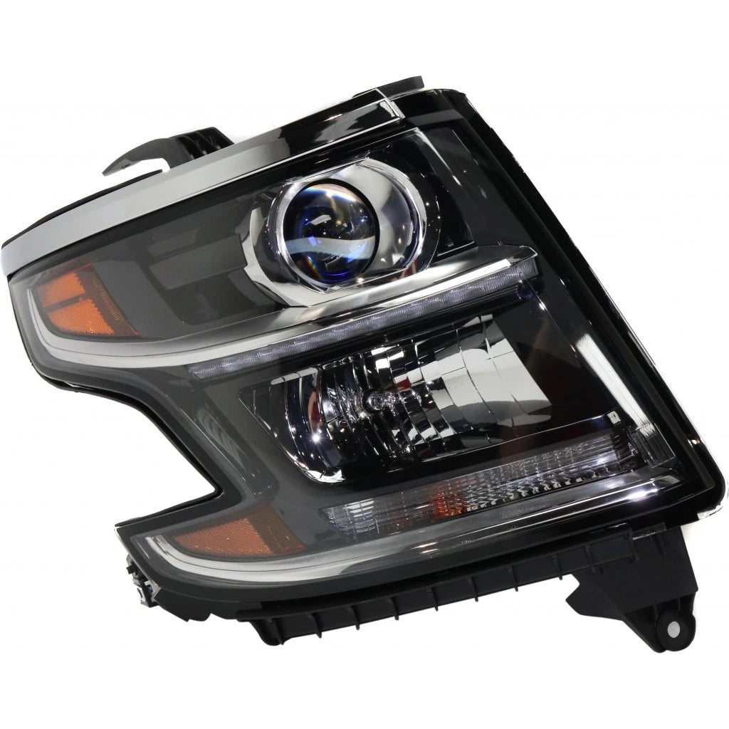 Headlight Assembly Passenger Side for Chevy Suburban 1500/Tahoe (2015–2016) LLX-GM2503405-CL360A70, GM2503405