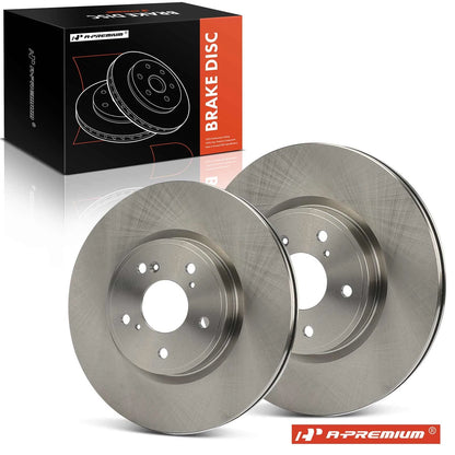 Set of 2 Front Side Disc Brake Rotors for Honda CR-V (2017–2023) BD180726E, 982124R, 32040096F, 982124FZN, 12140096