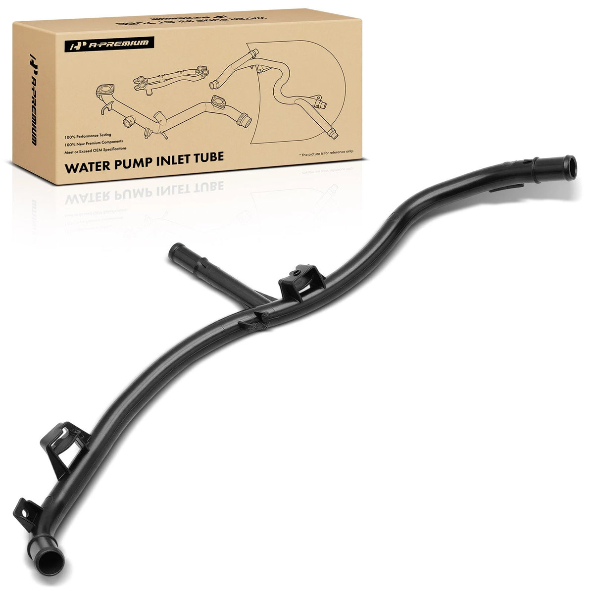 Right Side Engine Water Coolant Pipe for Volkswagen Jetta Golf (2019–2021) 04E-121-070-AC, 04E-121-070-AD