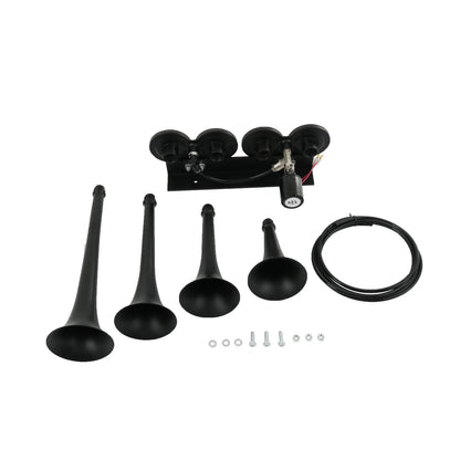 4 Trumpet Air Horn for Car Truck Boat (12V/24V)