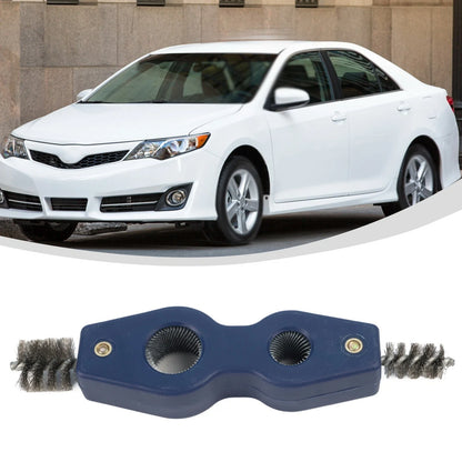 Car Brush Tool for Effortless Cleaning of Terminals & Clamps
