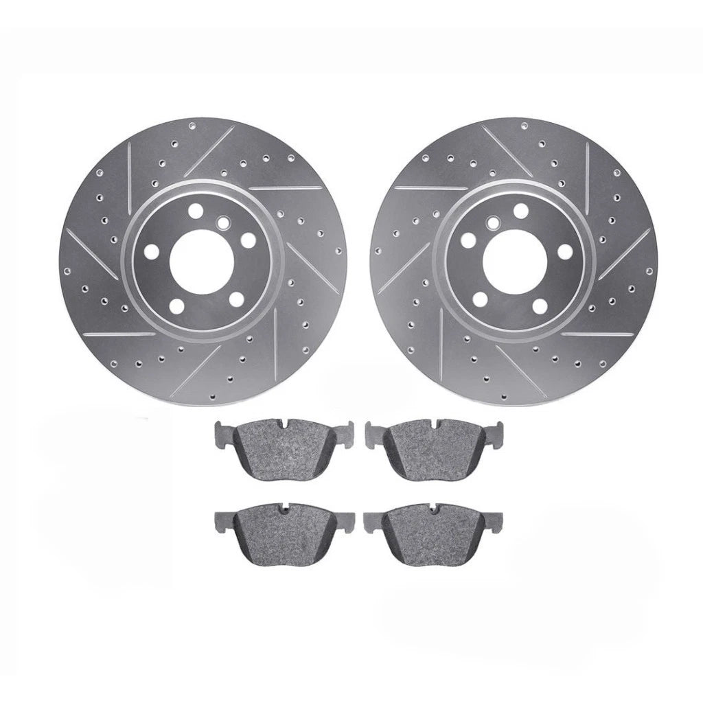 Rotor Set for BMW 530e xDrive (2018–2023) ALX-PAU-DF-7612-31123-CLA4