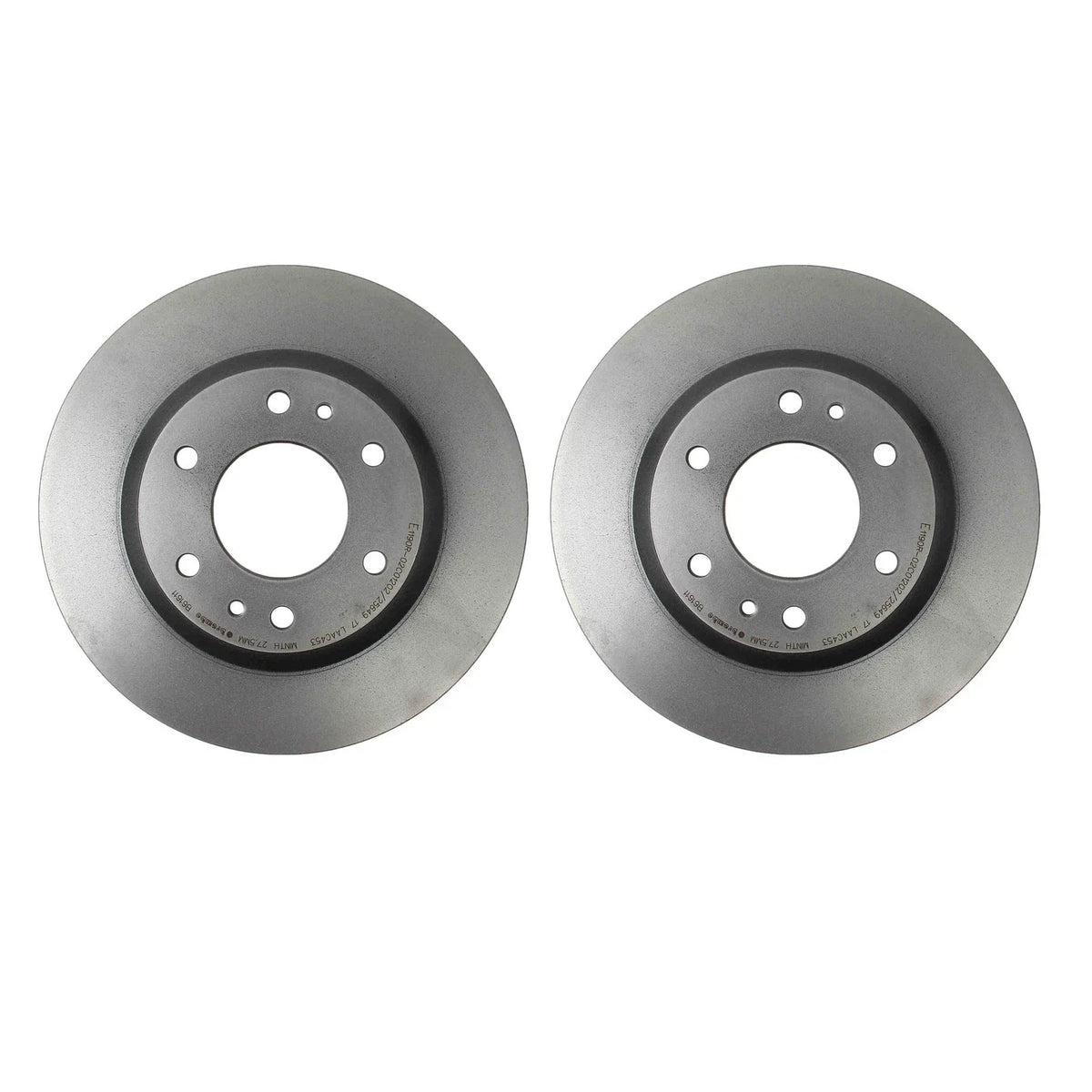 Set of 2 Brembo Front Disc Brake Rotors for Buick Chevy GMC Isuzu Saab Oldsmobile