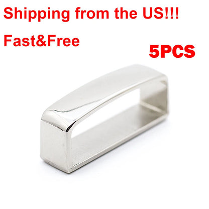 5pcs 40mm Solid Brass Belt Loop Buckle for DIY Accessories