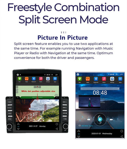 9.7" Vertical Car Stereo Radio Navigation for Chevrolet Camaro (2008-2015)