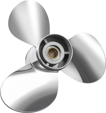 11 1/8 x 14 Stainless Steel Outboard Propeller for Yamaha 40-60HP (N/A)