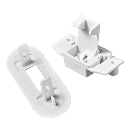 Washer Lid Lock Striker & Bezel for
