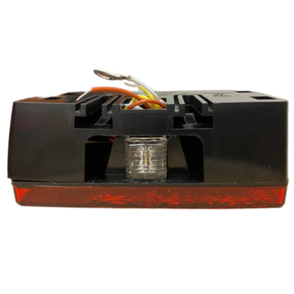 8 Function 6" Box Light Slim Line Left Side Pig Tail for Tecniq (T86-RR2LG-1)