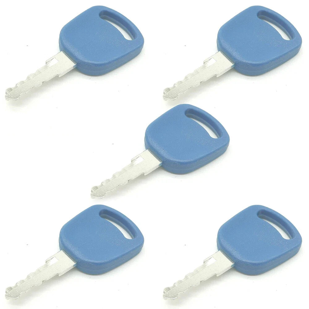 5X Ignition Key for Ford New Holland Tractor (82003267, 82030143, F0NN11603AA)