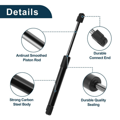 Set of 2 Front Hood & Tailgate Lift Supports Struts for Dodge Intrepid (1998–2004)