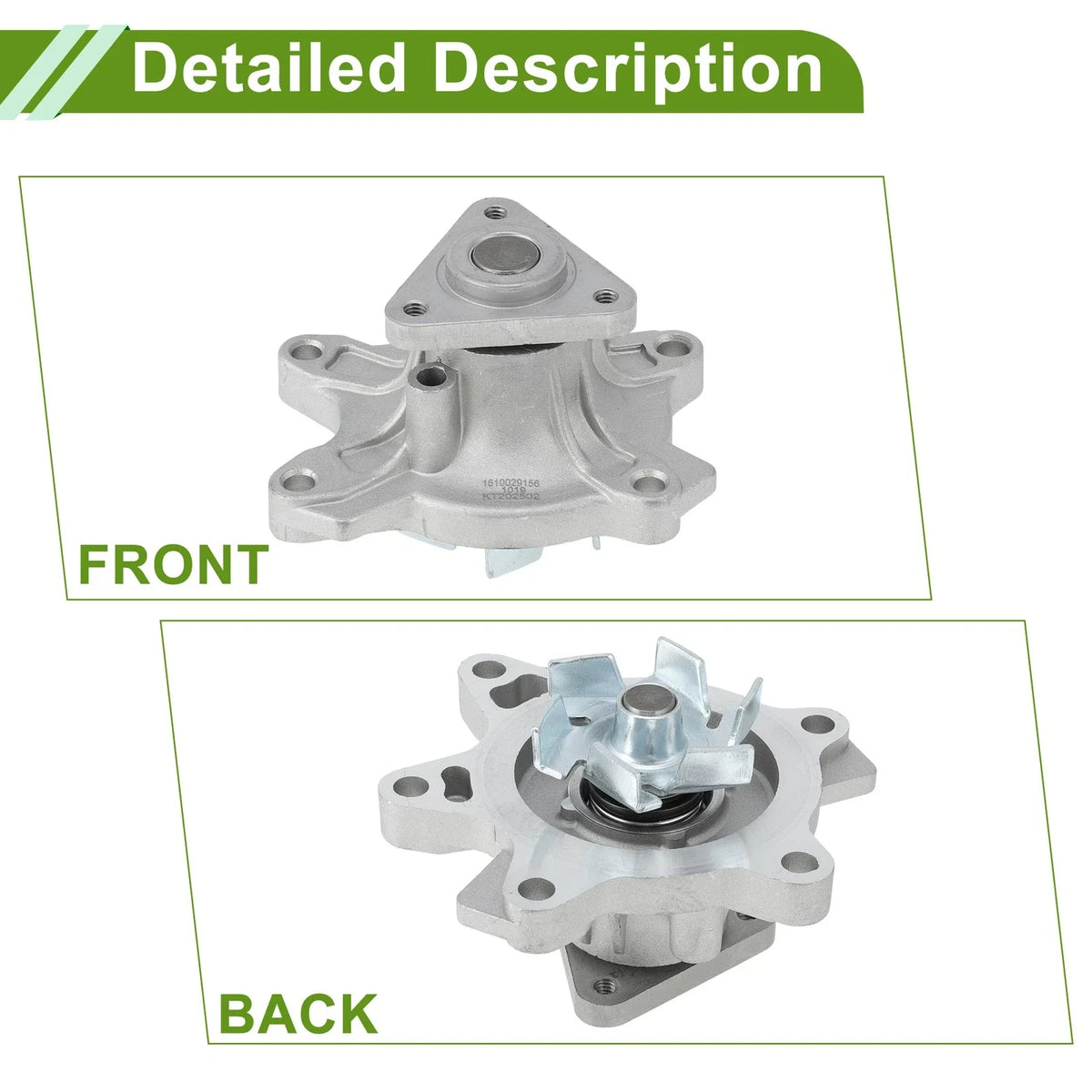 Engine Water Pump for Toyota Yaris Prius Echo (1999–2005) No. 1610029156