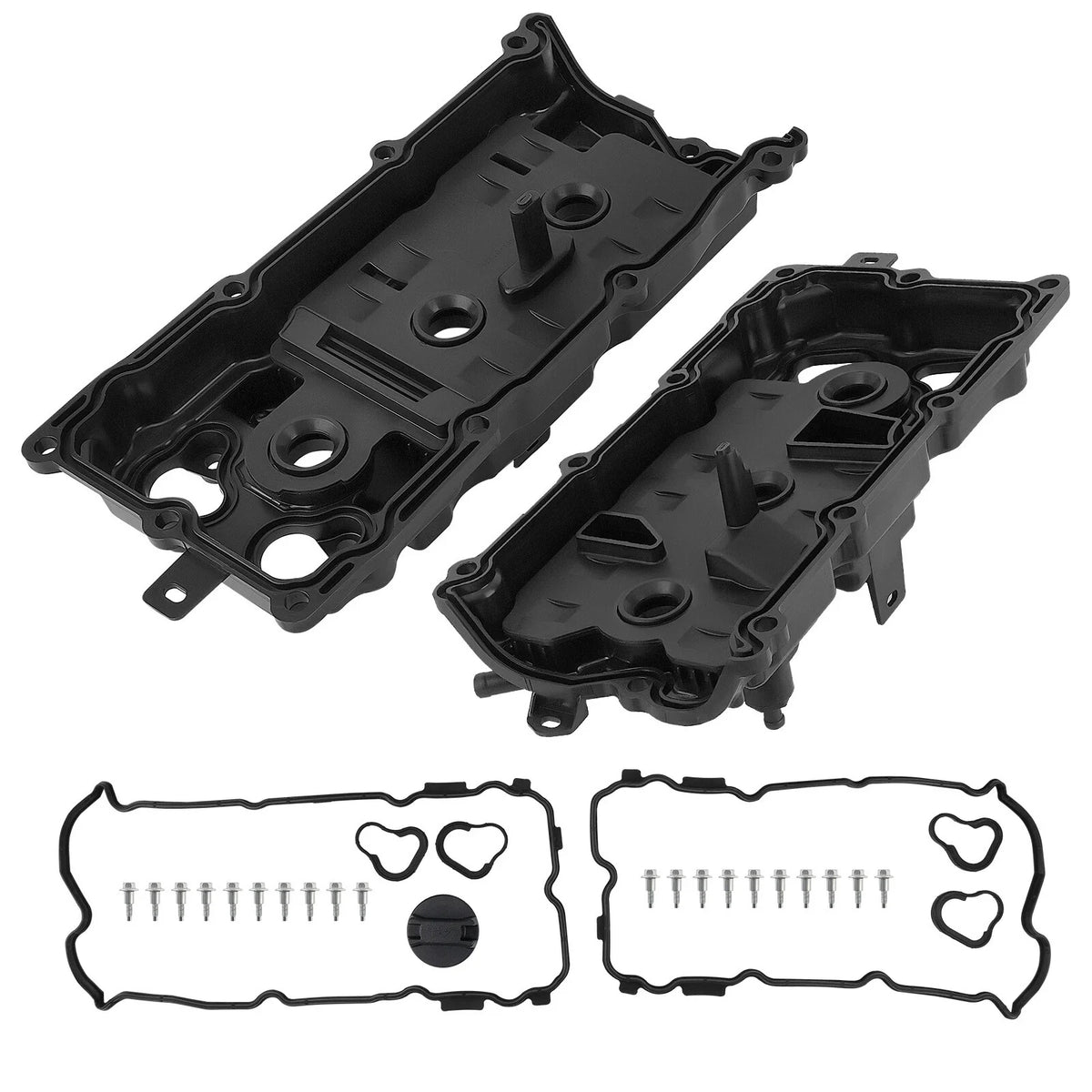 2X Engine Valve Covers Set for Nissan Maxima (2009–2020) Murano 3.5L (2015–2020)