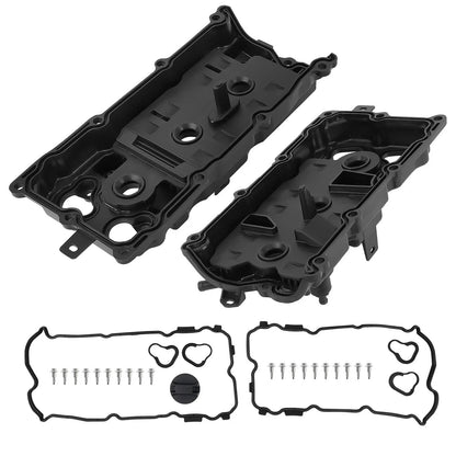 2X Engine Valve Covers Set for Nissan Maxima (2009–2020) Murano 3.5L (2015–2020)