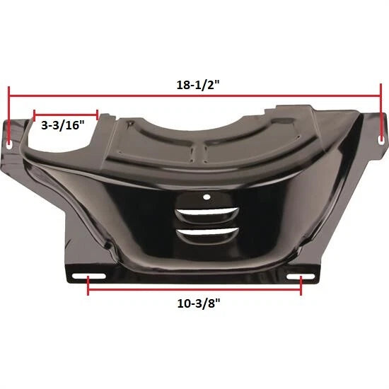 Dust Cover for GM Chevy 700R4 (9101734) Black Steel