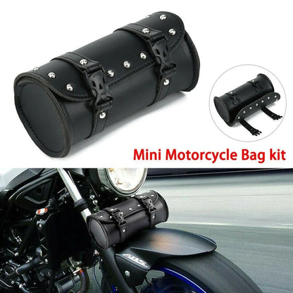Leather Motorcycle Front Fork Tool Bag for Harley Davidson