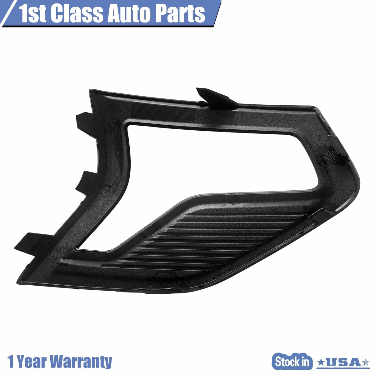 Gloss Black LED Fog Cover Bezels for Ford Fusion (2019–2020)