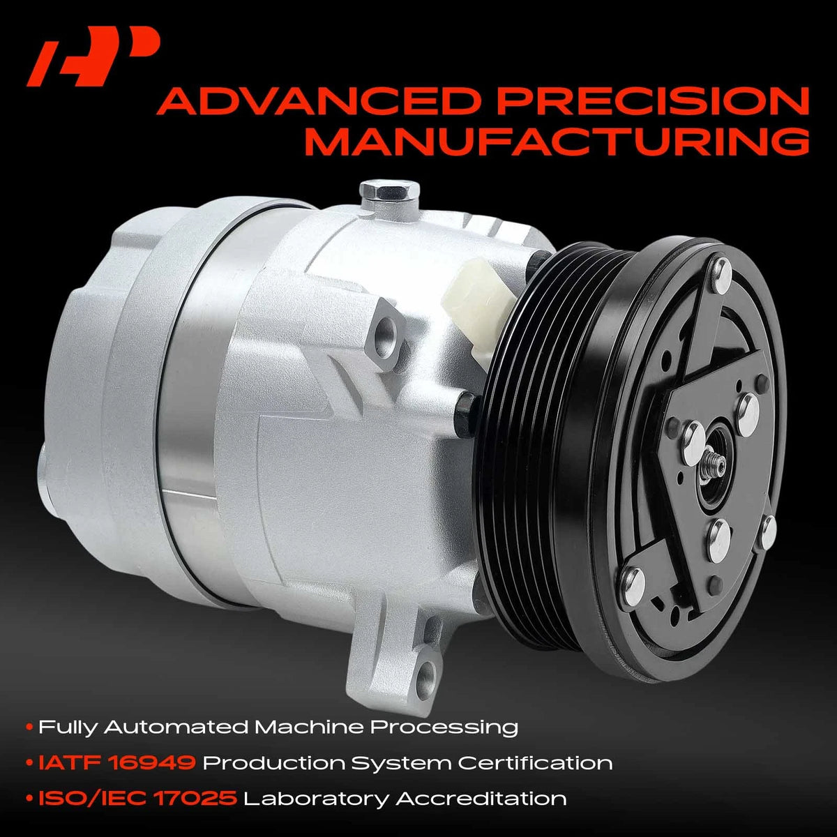 A/C Compressor with Clutch for Chevrolet Impala (2000–2003) - Impala AC Compressor
