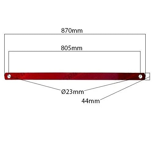 Stabiliser Bar for Massey Ferguson TE20 TEA20 TED20 TEF20 FE35 (1946–1964)