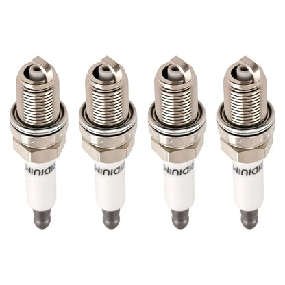 Iridium Spark Plugs for Audi A4 A5 Q3 VW Tiguan Jetta 2.0L (2010–2023) PFR7S8EG