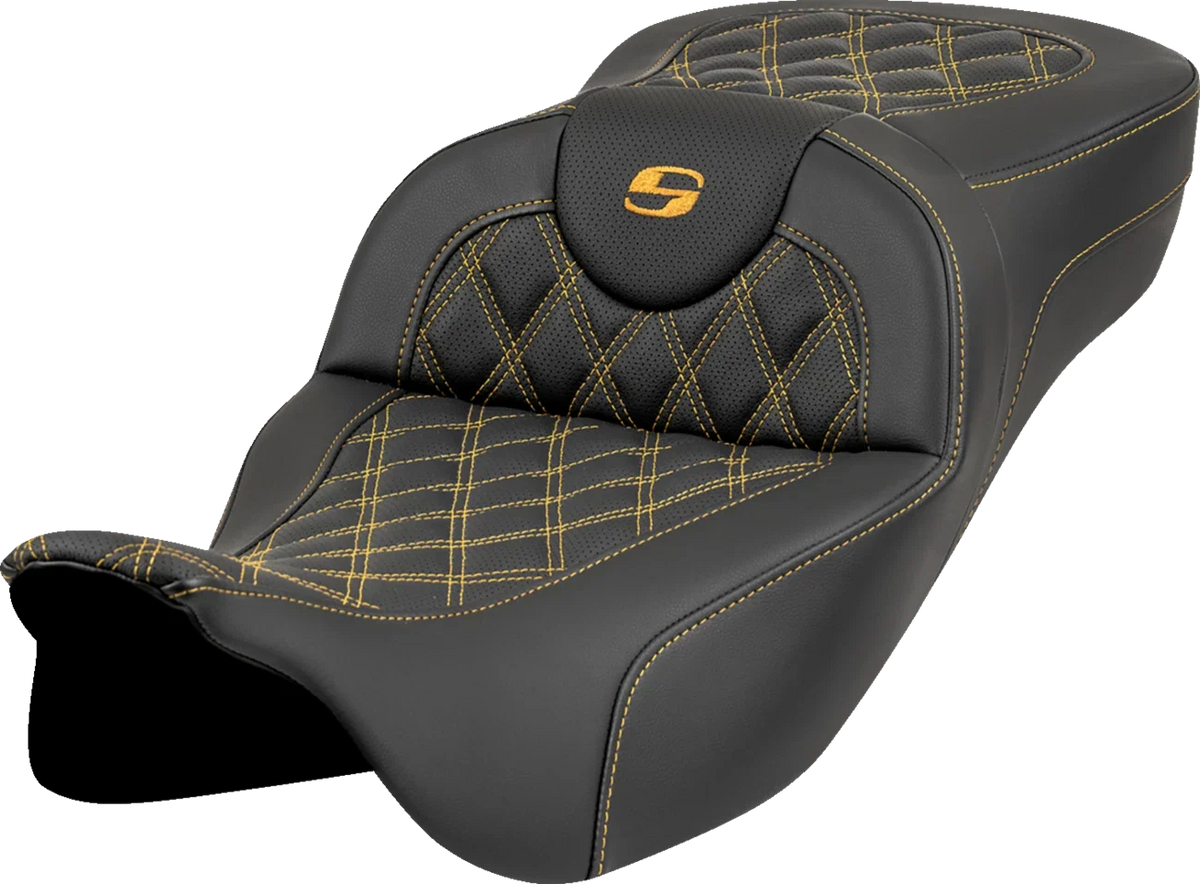 SADDLEMEN Roadsofa Extended Reach Seat for Harley Davidson (2014–2023)