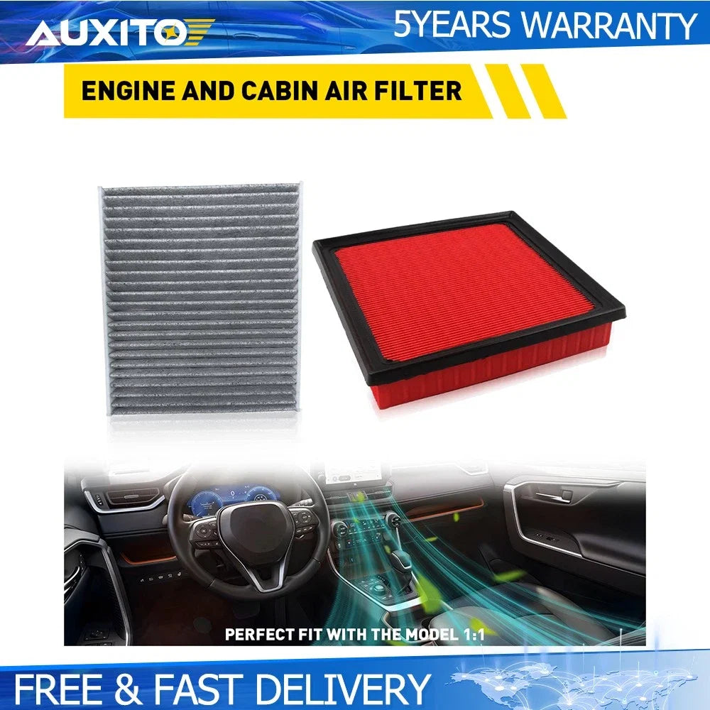 Combo Air & Cabin Filter for Toyota Camry Avalon RAV4 Lexus ES350 (2018–2023)