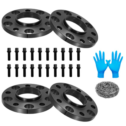 Set of 2 Hubcentric Wheel Spacers for BMW 325i (5x120mm, 12mm & 15mm)
