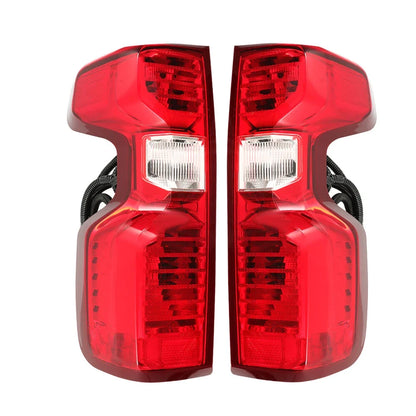 Set of 2 Halogen Tail Lights for Chevy Silverado 1500 2500HD 3500HD (2019–2023)