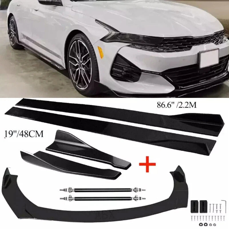 Front Bumper Lip Spoiler Splitter for KIA K5 GT GT-Line (2021–2023)