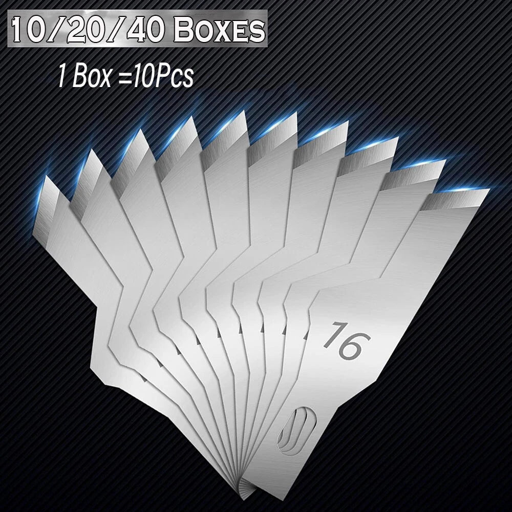 Exacto Knife Blades Set of 100 for X-Acto Hobby Multi Tool