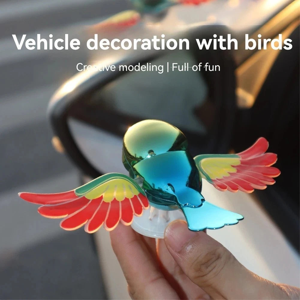 Flying Bird Ornament for Motorcycle and Car Interior Hanging Decoration