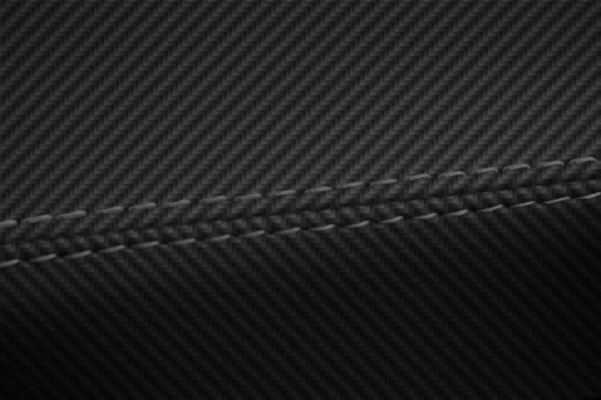 Carbon Fiber Console Lid Armrest Cover for Volkswagen Atlas (2018–2021)