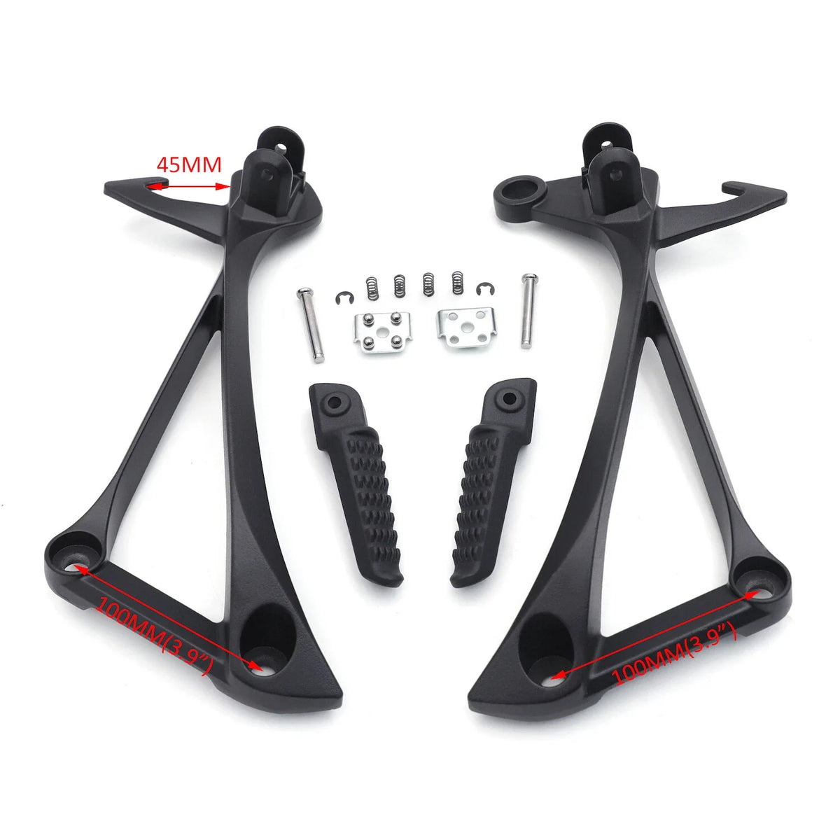 Rear Passenger Foot Pegs Bracket for Kawasaki Ninja ZX10R (2011–2014)