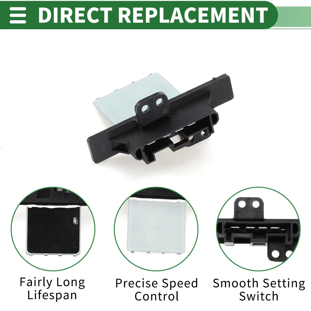HVAC Blower Motor Resistor No. 271508B700 for Nissan 200SX, Frontier (1995–2001)