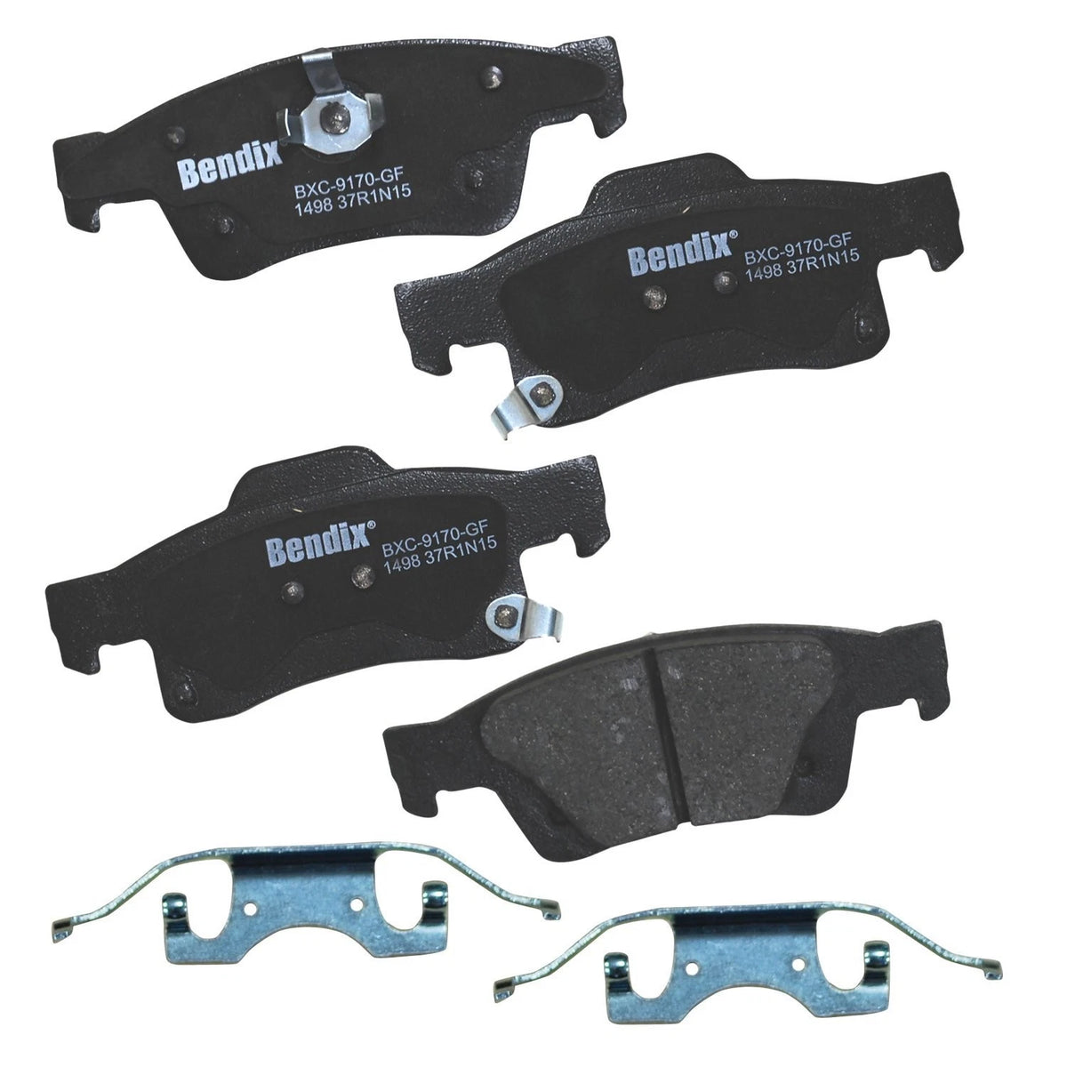 Ceramic Rear Brake Pads for Dodge Durango, Jeep Grand Cherokee (2011–2022)
