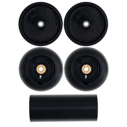 Deck Wheel Roller Kit for Cub Cadet 318 44-Inch (734-3000, 731-3005)
